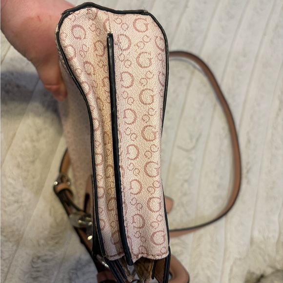 Guess Pink Logo Crossbody Bag - Picture 5 of 12